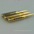 Raw Material Brass Bullet Shape Mini Metal Ballpoint Pen